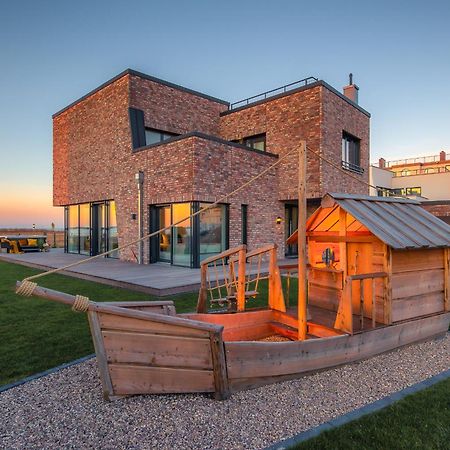 Villa King Erste Lage, Dachterrasse, Meerblick, Carport, Kamin, Sauna, Terrasse, Aussenrolllaeden Olpenitz Exterior foto