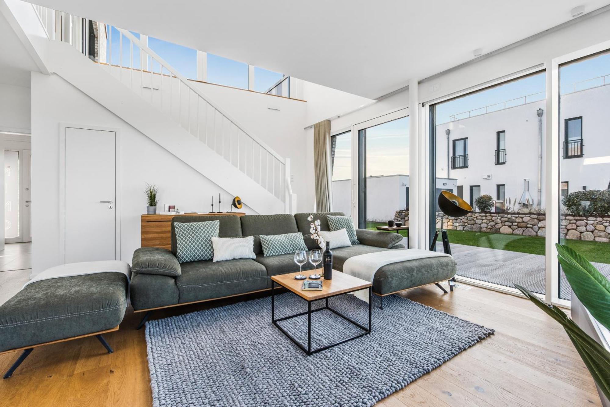 Villa King Erste Lage, Dachterrasse, Meerblick, Carport, Kamin, Sauna, Terrasse, Aussenrolllaeden Olpenitz Exterior foto